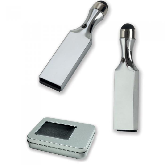 8 Gb Metal Usb Bellek Touchpen
