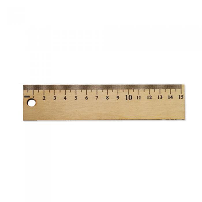 Ahşap Cetvel (15 Cm)