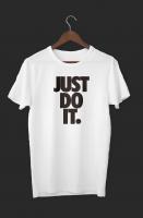 DİJİTAL BASKILI TSHİRT JUST DO IT