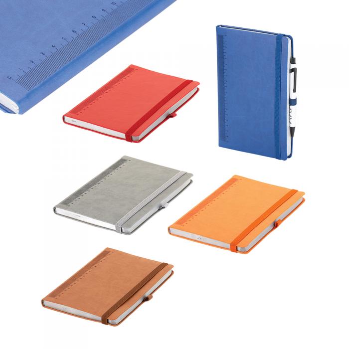 Termoderi Kapak Cetvelli Defter ( 13 X 21 Cm )